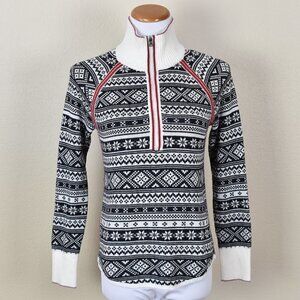 Eddie Bauer Engage Fair Isle Knit Sweater Pullover XS